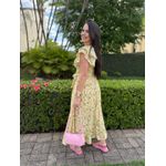 Vestido Lorena Amarelo Liberty