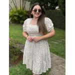 Vestido Tatiana Off White Liberty