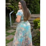 Vestido Luana Verde Agua