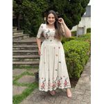 Vestido Esmeralda Estampado 