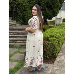 Vestido Esmeralda Estampado 