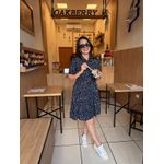 Chemise Claudia Azul Marinho Liberty