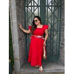 Vestido Carol Vermelho