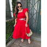 Vestido Carol Vermelho