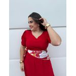 Vestido Adriana Vermelho 