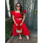 Vestido Carol Vermelho