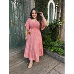 Vestido Nadia Off Liberty Vermelho