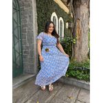 Vestido Luana Azul Liberty