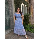 Vestido Luana Azul Liberty