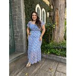 Vestido Luana Azul Liberty