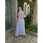 Vestido Luana Azul Liberty
