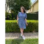 Chemise Claudia Azul Royal Liberty 