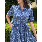 Chemise Claudia Azul Royal Liberty 