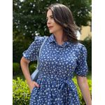 Chemise Claudia Azul Royal Liberty 