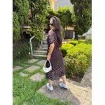 Vestido Luna Preto Poa 