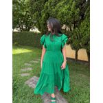 Vestido Catarina Verde Strass