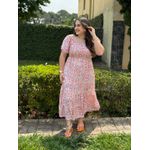 Vestido Alicia Off Liberty Laranja