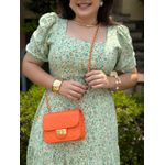 Vestido Cristiane Verde Liberty