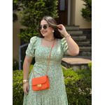 Vestido Cristiane Verde Liberty