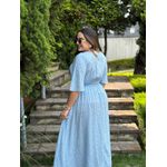 Vestido Cassandra Azul Bebe Liberty