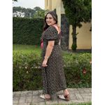 Vestido Antonia Preto Liberty