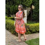 Chemise Renata Rose Estampado 