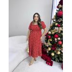 Vestido Alicia Vermelho Liberty