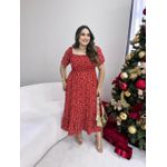 Vestido Alicia Vermelho Liberty