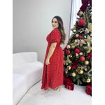 Vestido Nataly Vermelho Liberty Plus