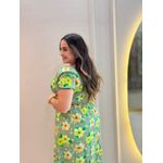 Vestido Debora Verde Floral