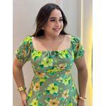 Vestido Debora Verde Floral