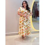 Vestido Anita Off Floral 