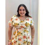 Vestido Anita Off Floral 