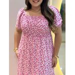 Vestido Alicia Off Rosa Liberty