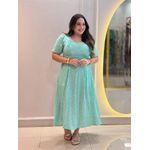 Vestido Kiara Verde Liberty Plus