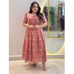 Vestido Jasmin Rose Bordado 