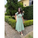 Vestido Valeria Verde Menta