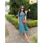 Vestido Alicia Verde Agua Liberty