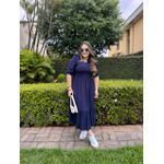 Vestido Rebeca Azul Marinho