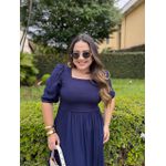 Vestido Rebeca Azul Marinho