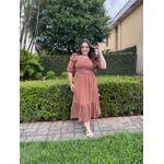 Vestido Rebeca Marrom