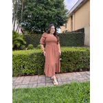 Vestido Rebeca Marrom