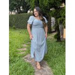 Vestido Nataly Azul Liberty Plus
