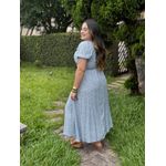 Vestido Nataly Azul Liberty Plus