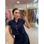 Conjunto Vitoria Azul Marinho