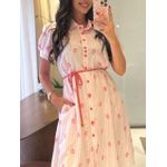 Chemise Olivia Rosa Listrado 