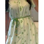 Chemise Olivia Verde Listrado