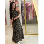 Vestido Mayara Preto Liberty