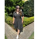 Chemise Renata Preto Liberty