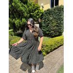 Chemise Renata Preto Liberty